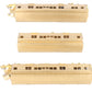 MTS Imports HO BRASS Unpainted BMT D-Type Articulated Subway Car Set #6001A/B/C EX/Box