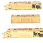 MTS Imports HO BRASS Unpainted BMT D-Type Articulated Subway Car Set #6001A/B/C EX/Box