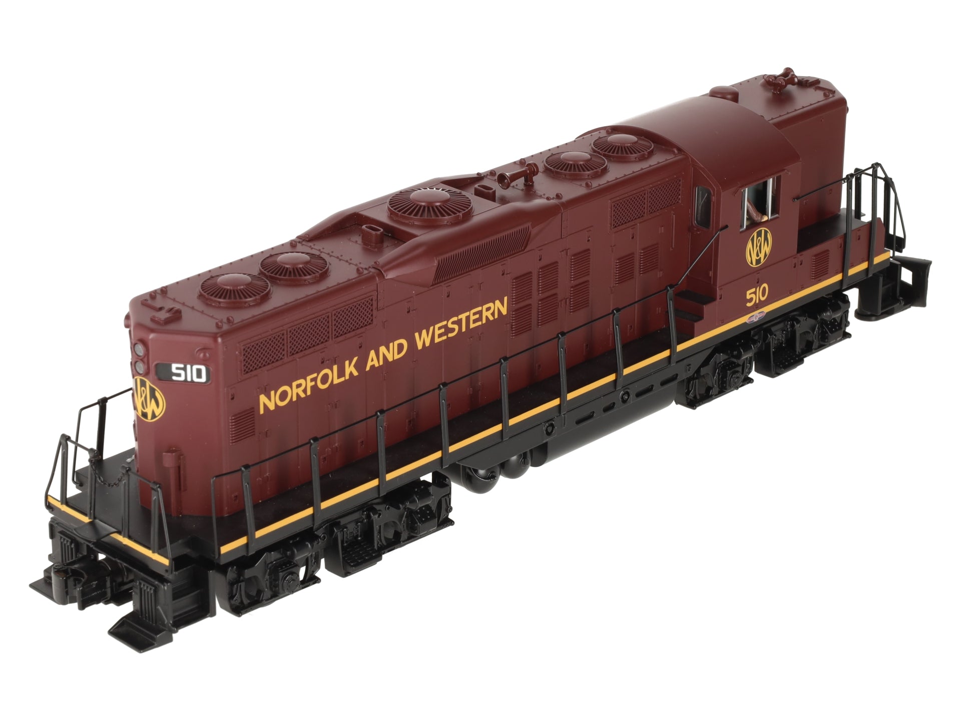 MTH 30-2689-1 Norfolk & Western GP-9 Diesel Engine with Proto-Sound 2.0 #510 EX/Box