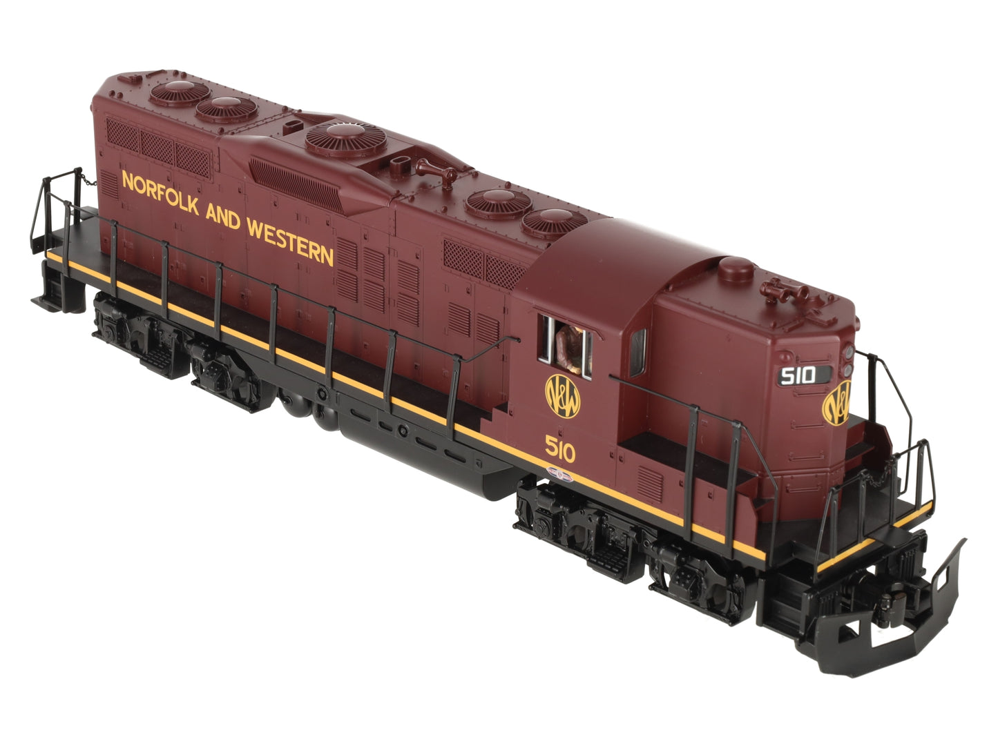 MTH 30-2689-1 Norfolk & Western GP-9 Diesel Engine with Proto-Sound 2.0 #510 EX/Box