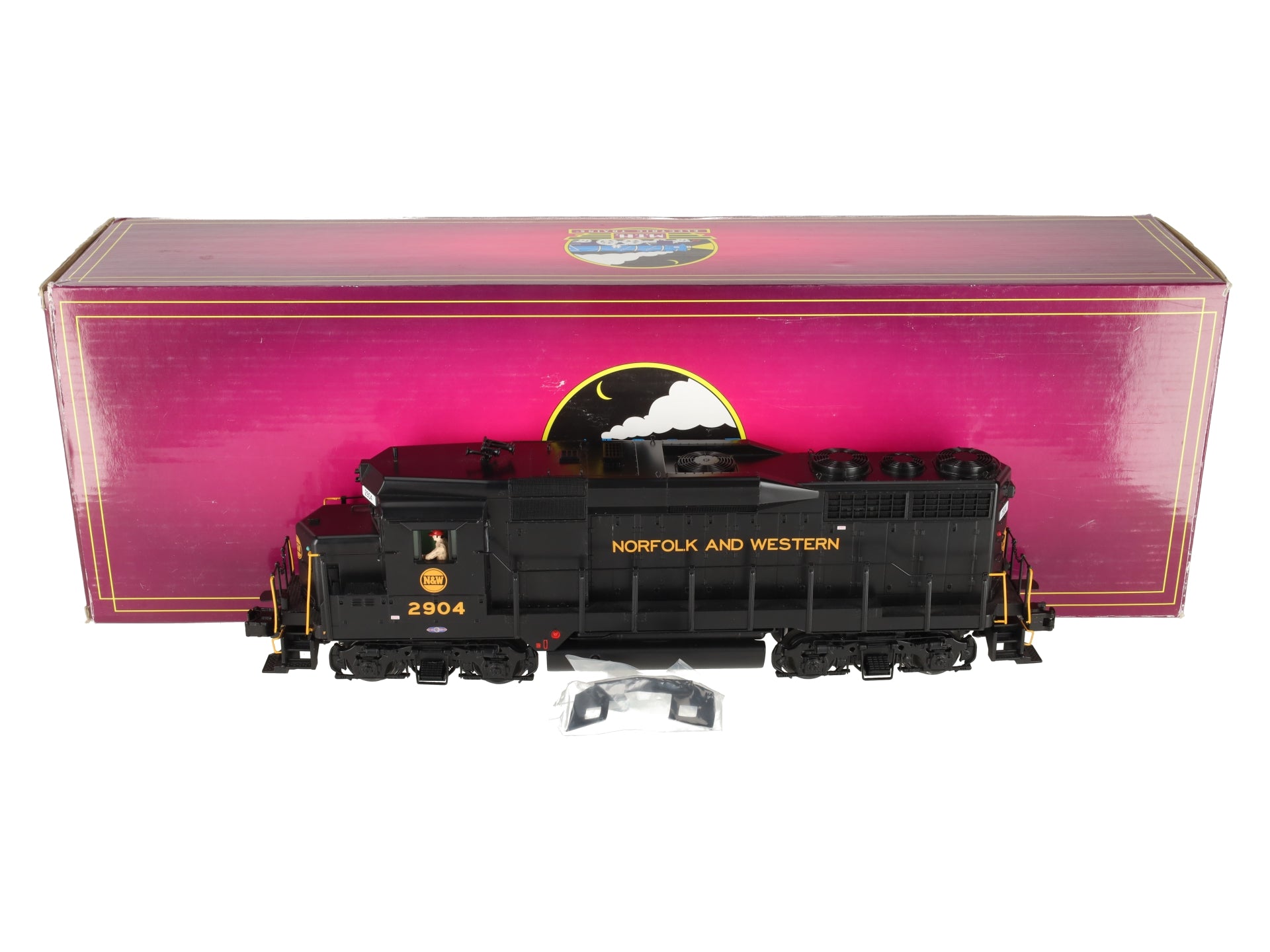 MTH 20-20250-1 Norfolk & Western Powered GP-30 Diesel Engine w/PS 3.0 #2904 EX/Box