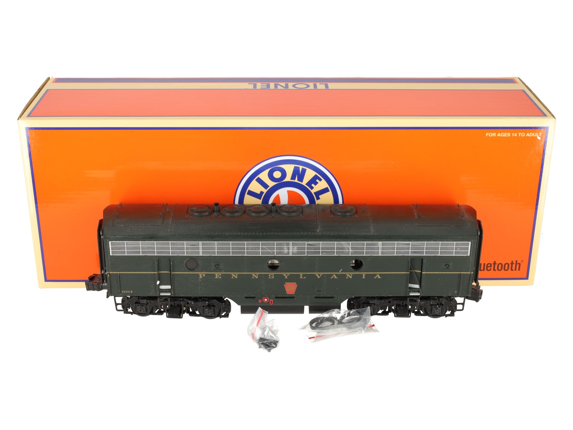 Lionel 6-85209 Pennsylvania Legacy F7 B-Unit Diesel Locomotive #9656B VG/Box