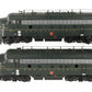 Lionel 6-85206 Pennsylvania Legacy F7 AA Diesel Locomotive Set #9656A/9657A VG/Box