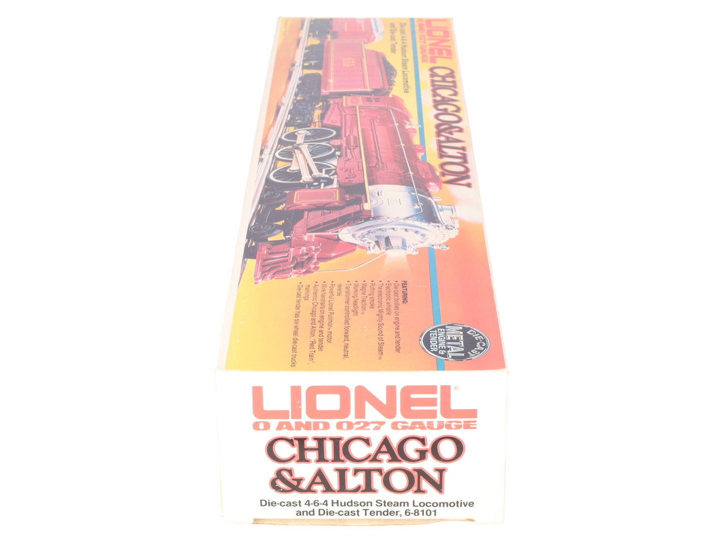 Lionel 6-8101 O Gauge Chicago & Alton 4-6-4 Steam Locomotive & Tender #659 EX/Box