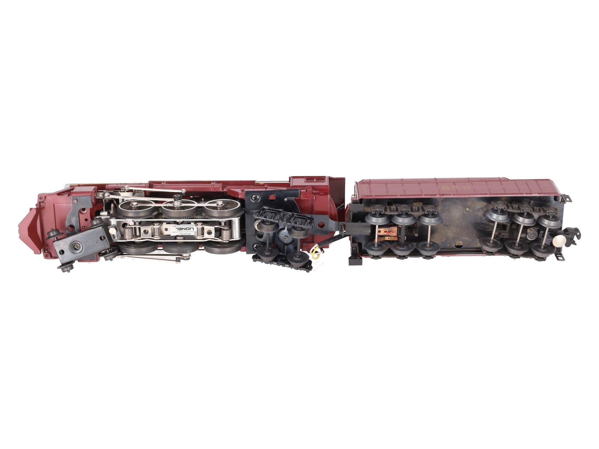 Lionel 6-8101 O Gauge Chicago & Alton 4-6-4 Steam Locomotive & Tender #659 EX/Box