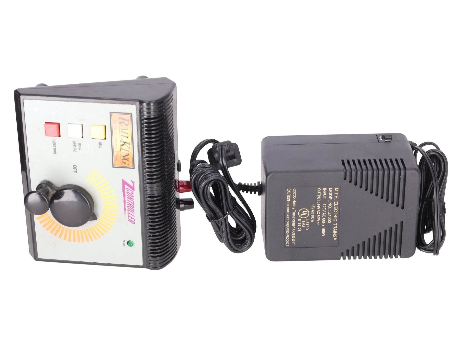 MTH 40-1000 O Z-1000 Hobby Transformer & Controller EX/Box