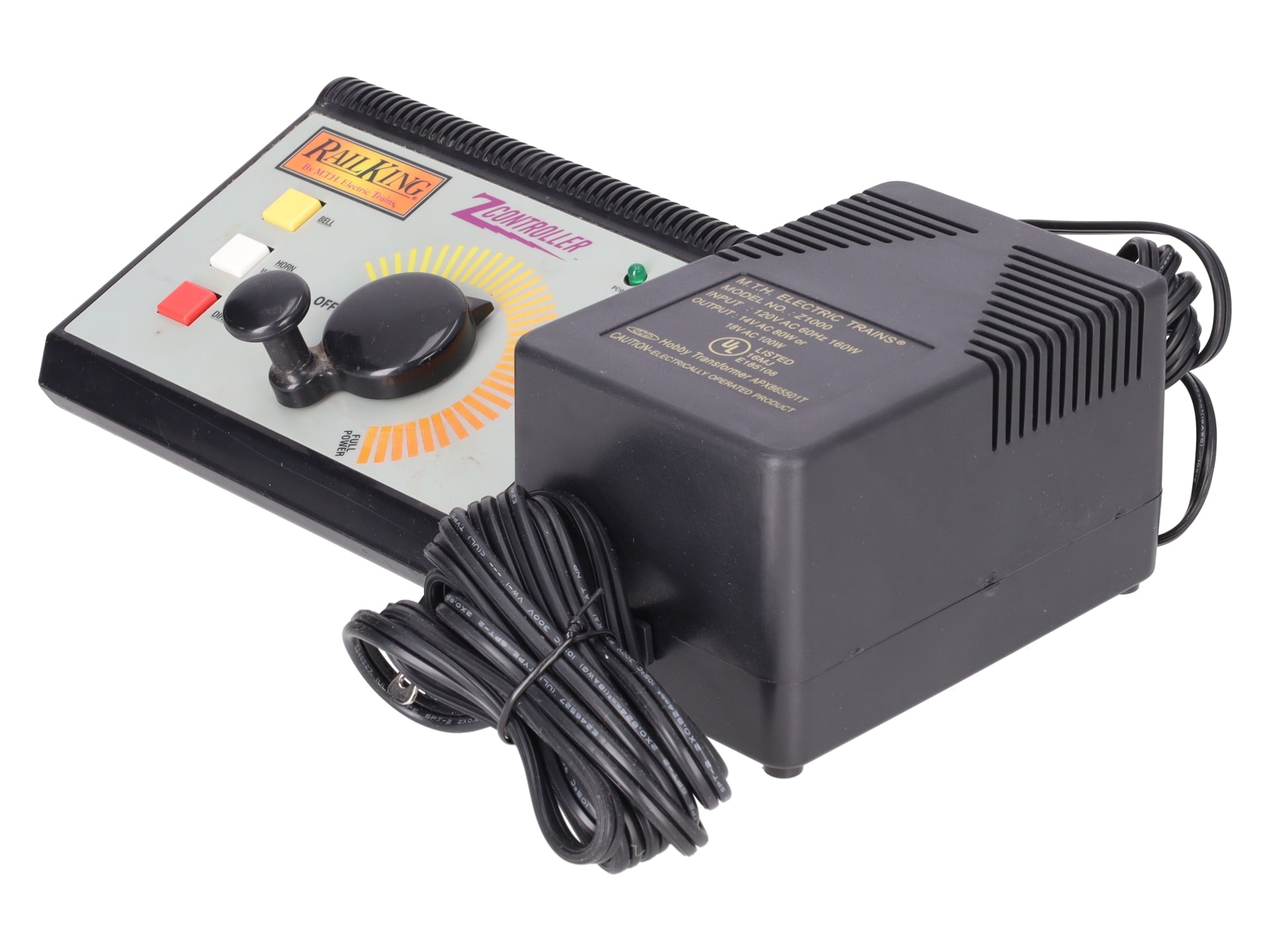 MTH 40-1000 O Z-1000 Hobby Transformer & Controller EX/Box