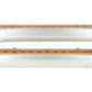 MTH 20-6695 O DRG 70' Streamlined Sleeper/Diner Passenger Car Set (Set of 2) EX/Box