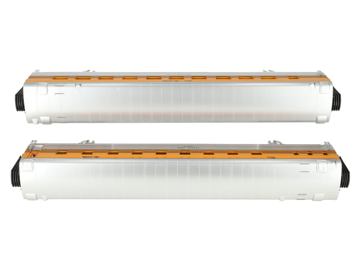 MTH 20-6695 O DRG 70' Streamlined Sleeper/Diner Passenger Car Set (Set of 2) EX/Box