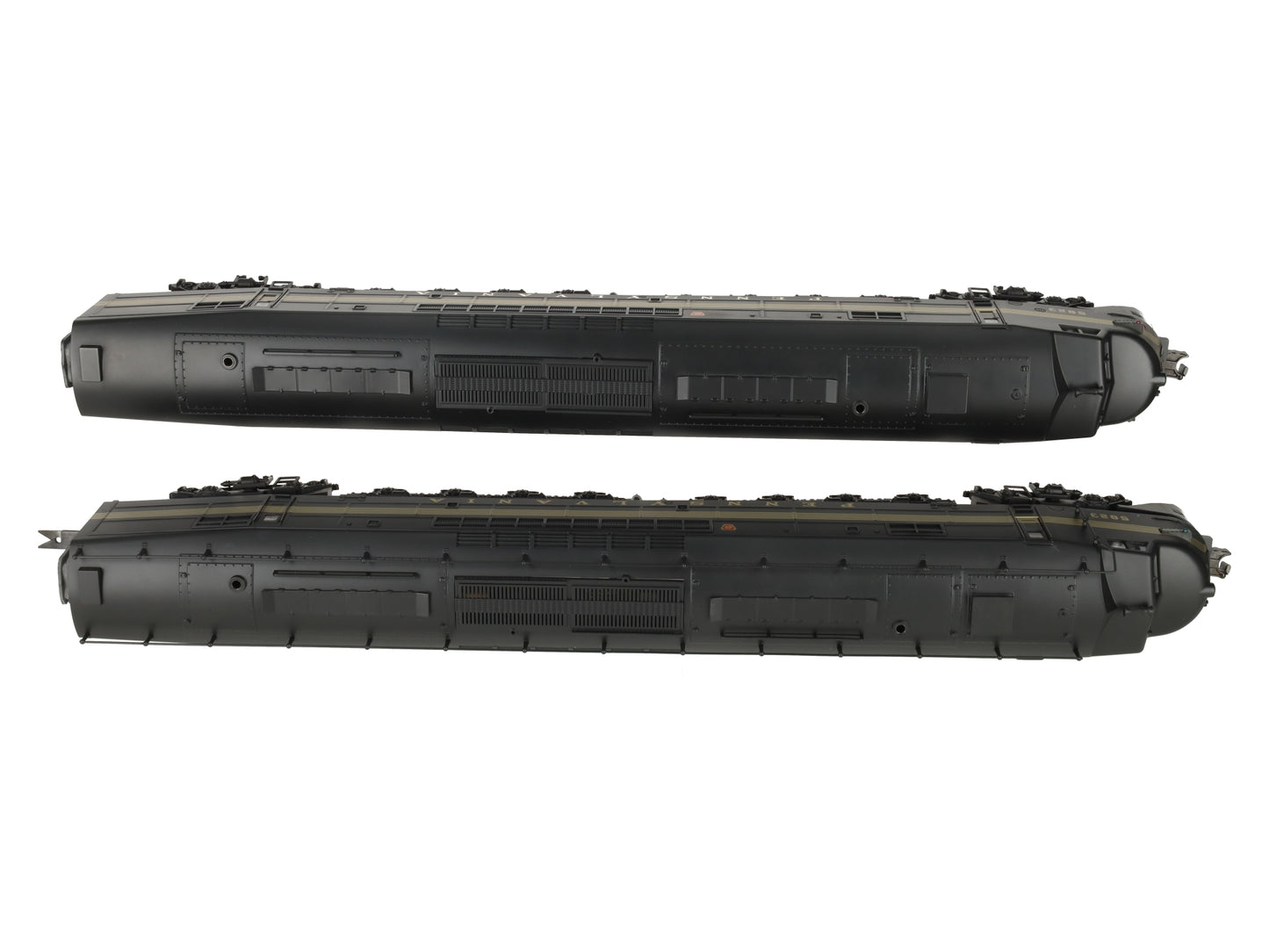 MTH 20-2200-1 O Gauge PRR Centipede AA Diesel Engine Set w/PS1 #5823 EX/Box