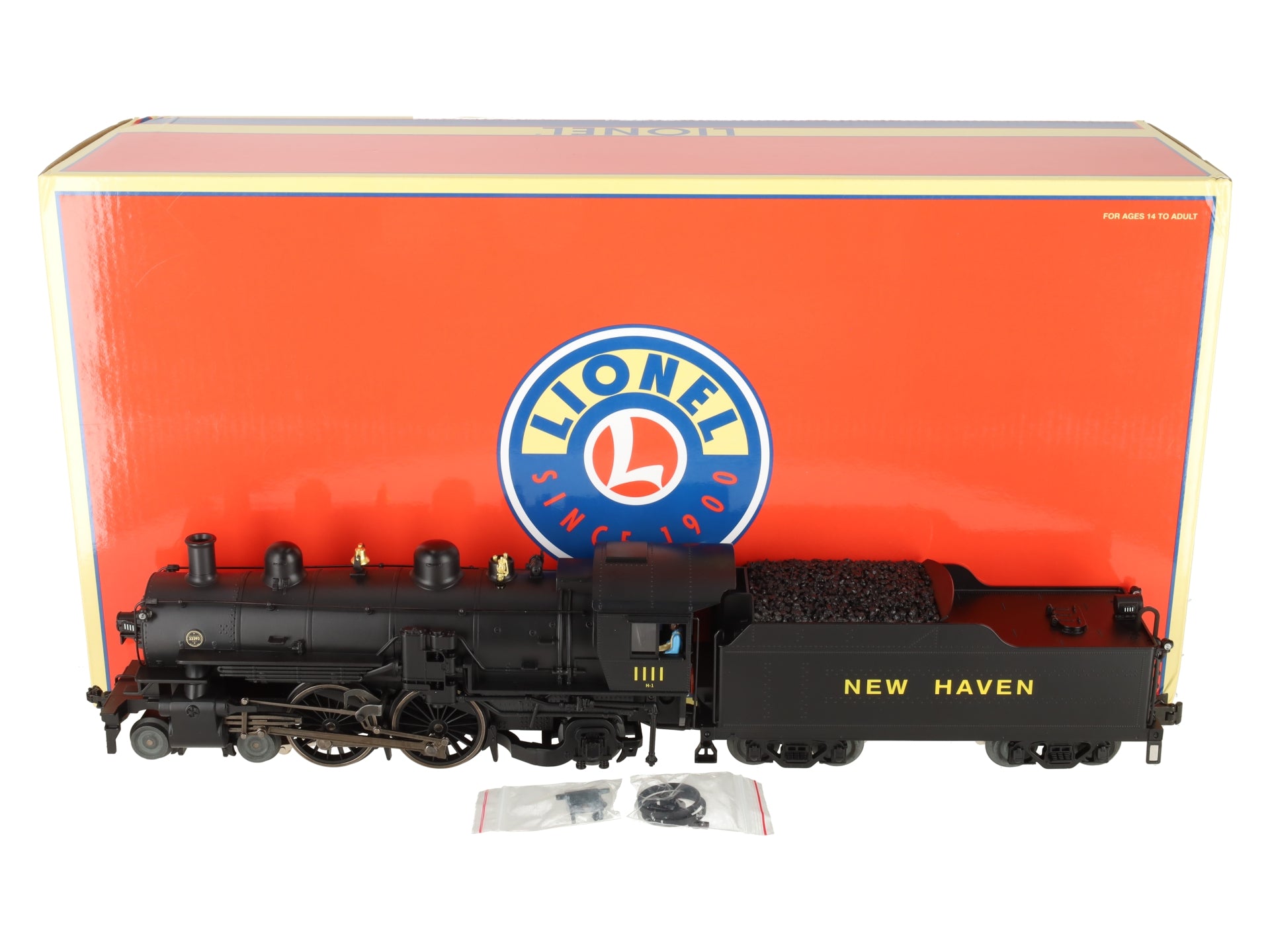 Lionel 2231420 O New Haven Legacy Atlantic Steam Locomotive #1111 EX/Box
