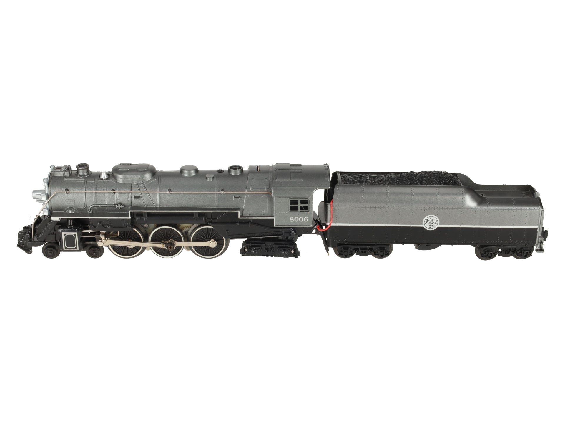 Lionel 6-8006 O Atlantic Coast Line 4-6-4 Steam Locomotive w/Tender EX