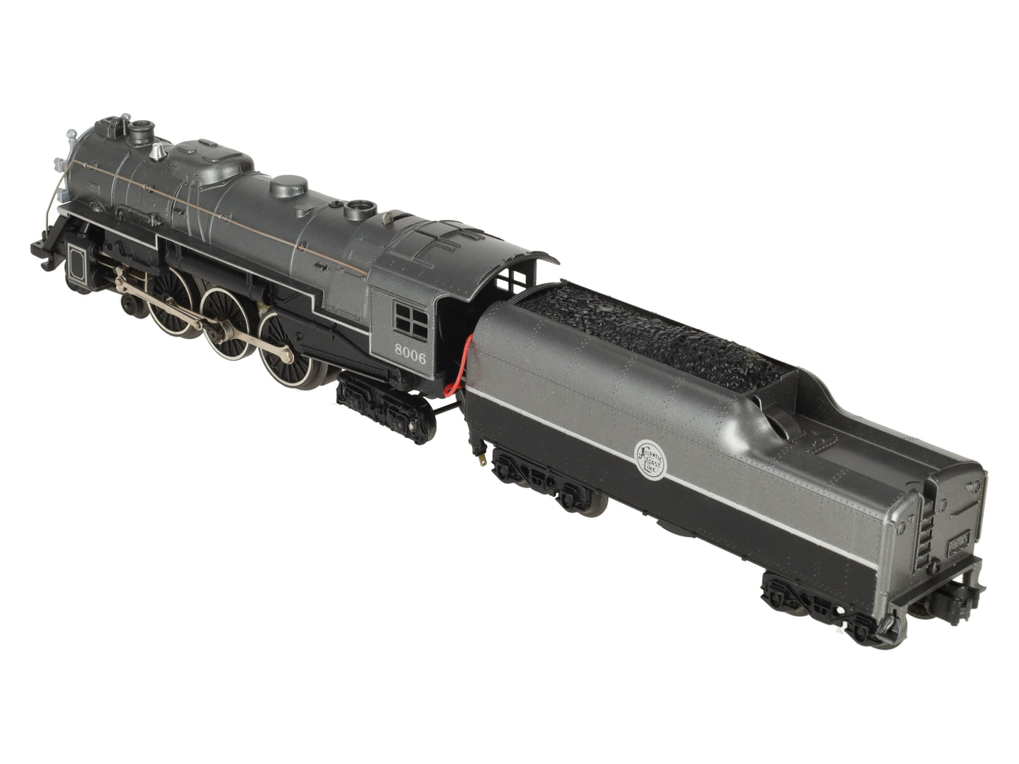 Lionel 6-8006 O Atlantic Coast Line 4-6-4 Steam Locomotive w/Tender EX