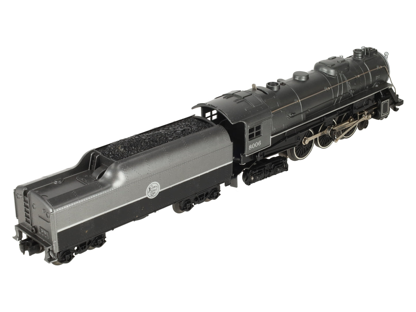 Lionel 6-8006 O Atlantic Coast Line 4-6-4 Steam Locomotive w/Tender EX