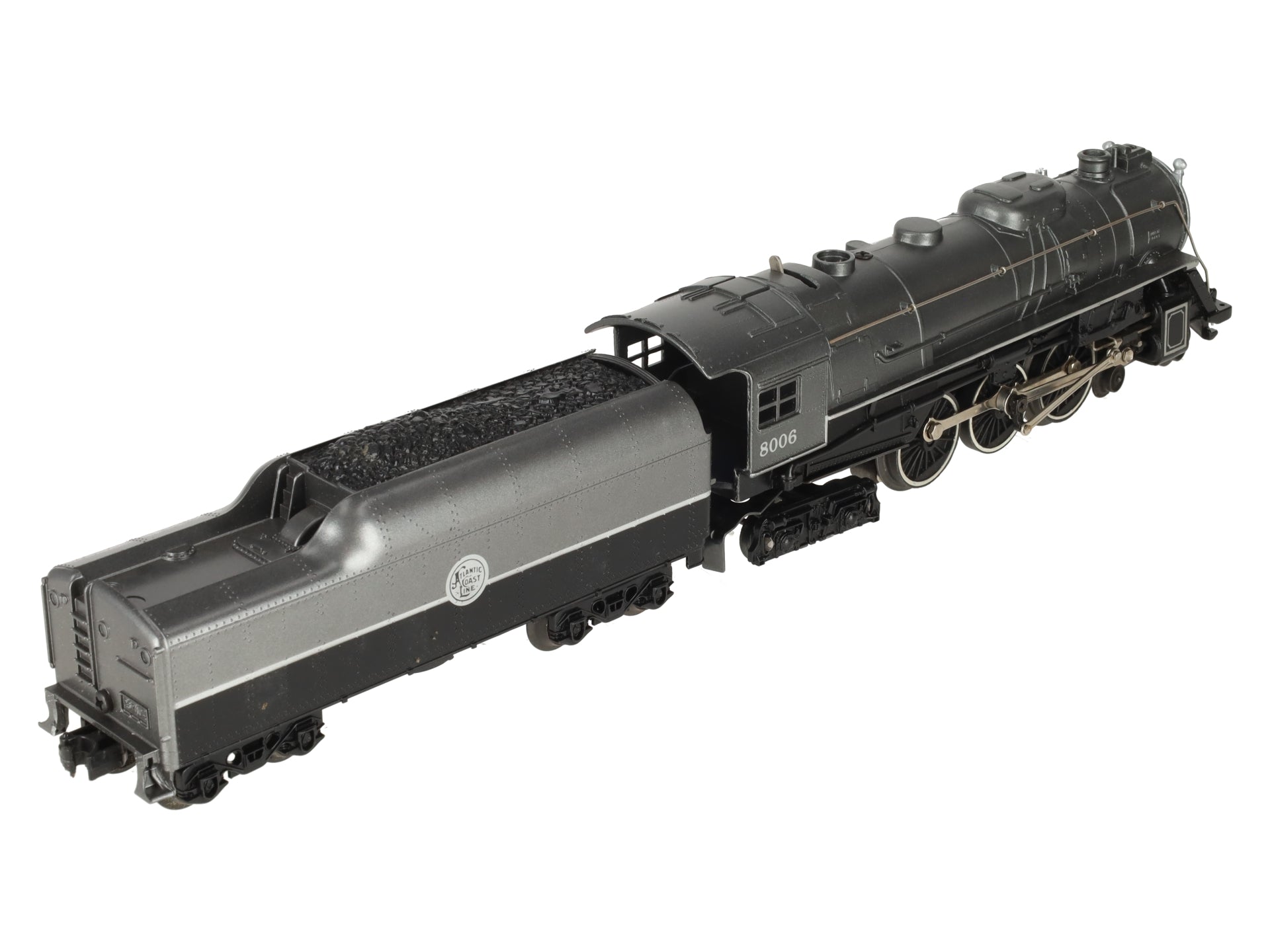 Lionel 6-8006 O Atlantic Coast Line 4-6-4 Steam Locomotive w/Tender EX