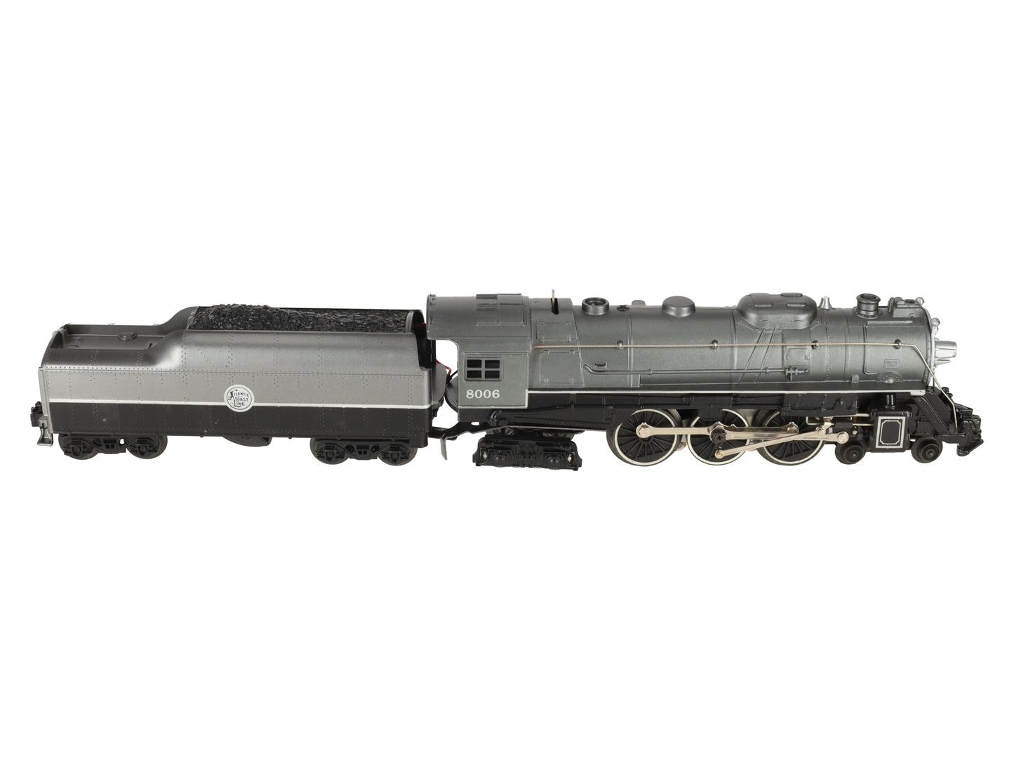 Lionel 6-8006 O Atlantic Coast Line 4-6-4 Steam Locomotive w/Tender EX