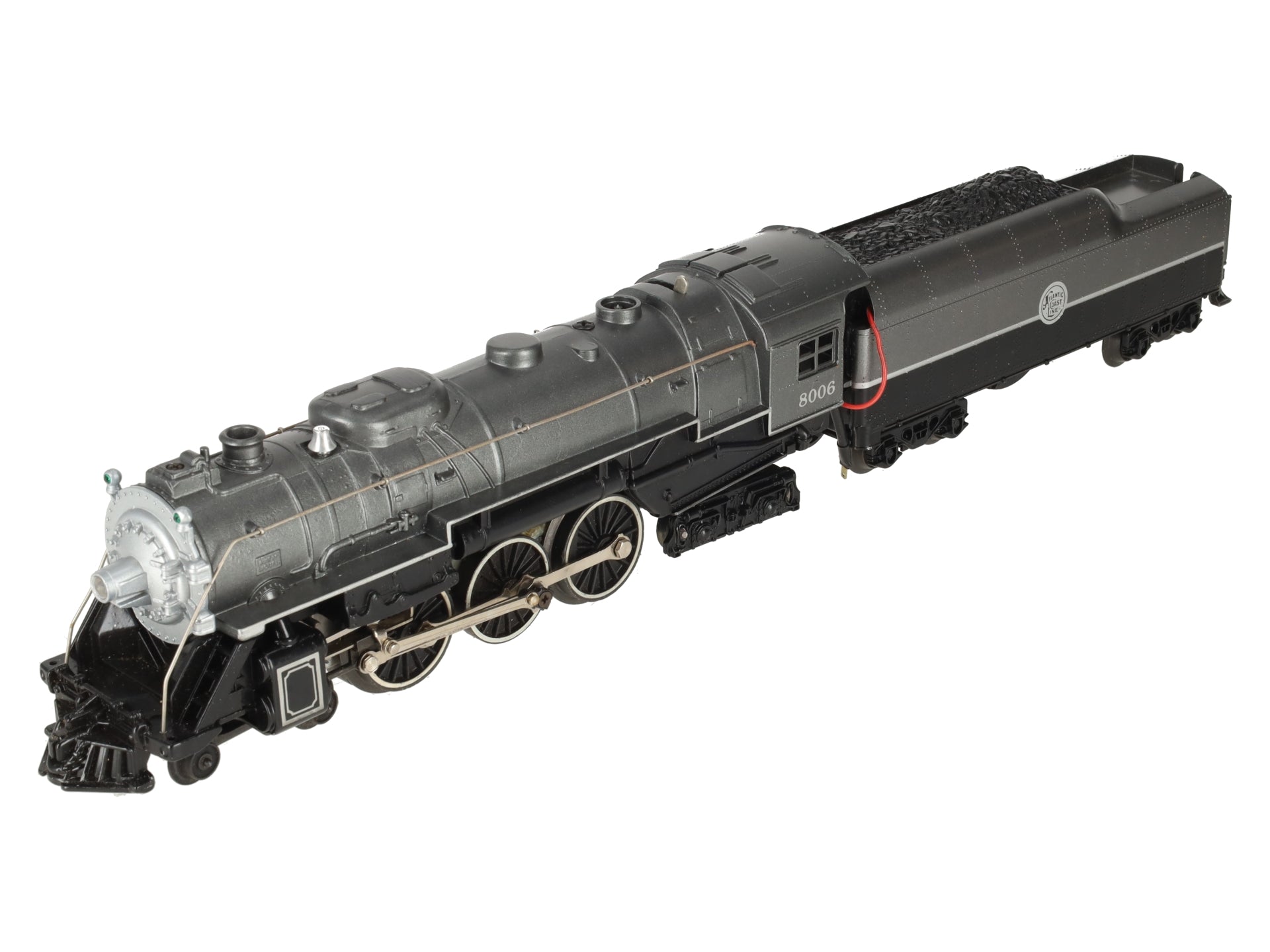 Lionel 6-8006 O Atlantic Coast Line 4-6-4 Steam Locomotive w/Tender EX