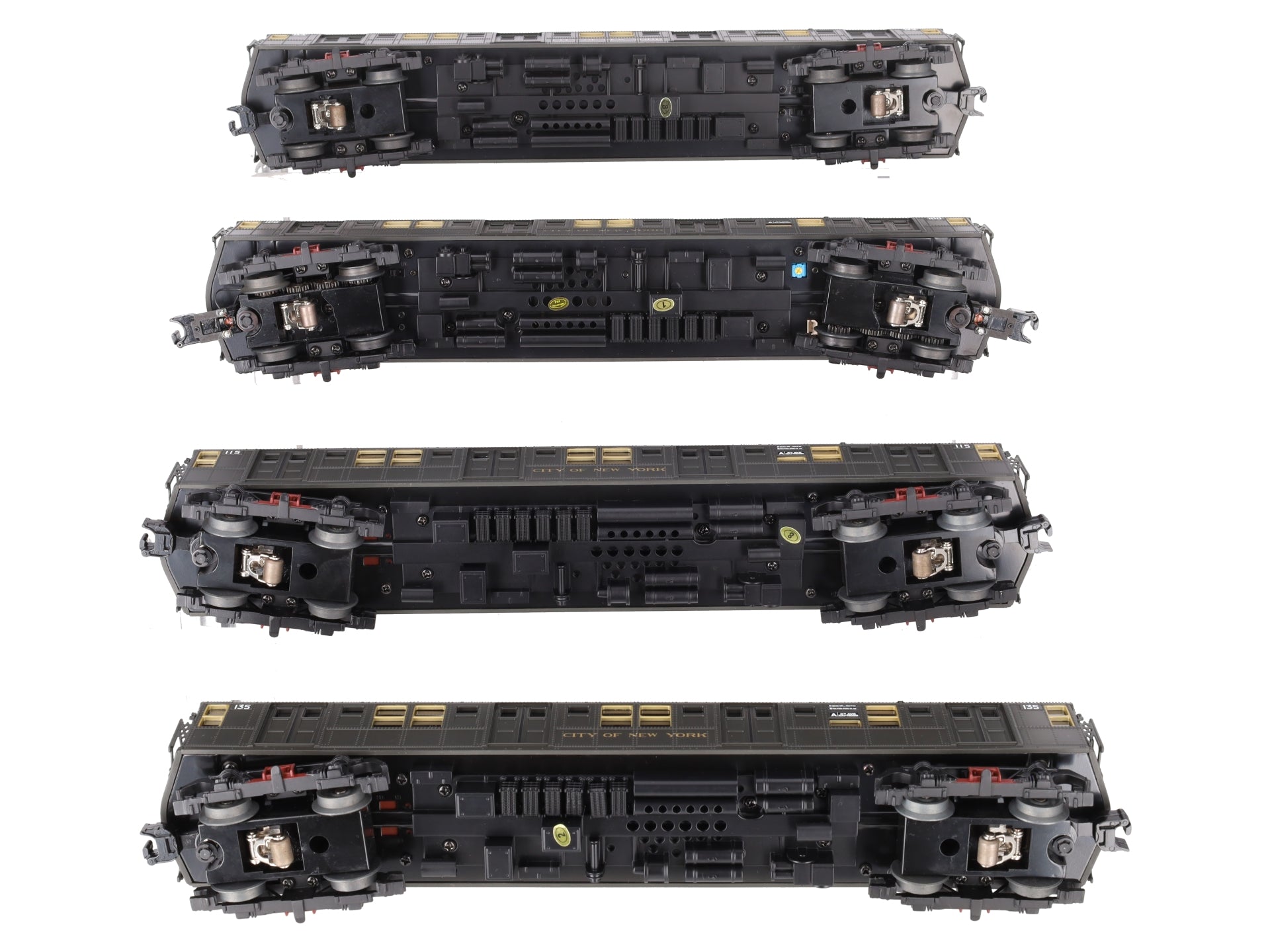MTH 20-2554-1 O Premier R-1 Subway Passenger Set w/Proto-Sound 2.0 (Set of 4) EX/Box