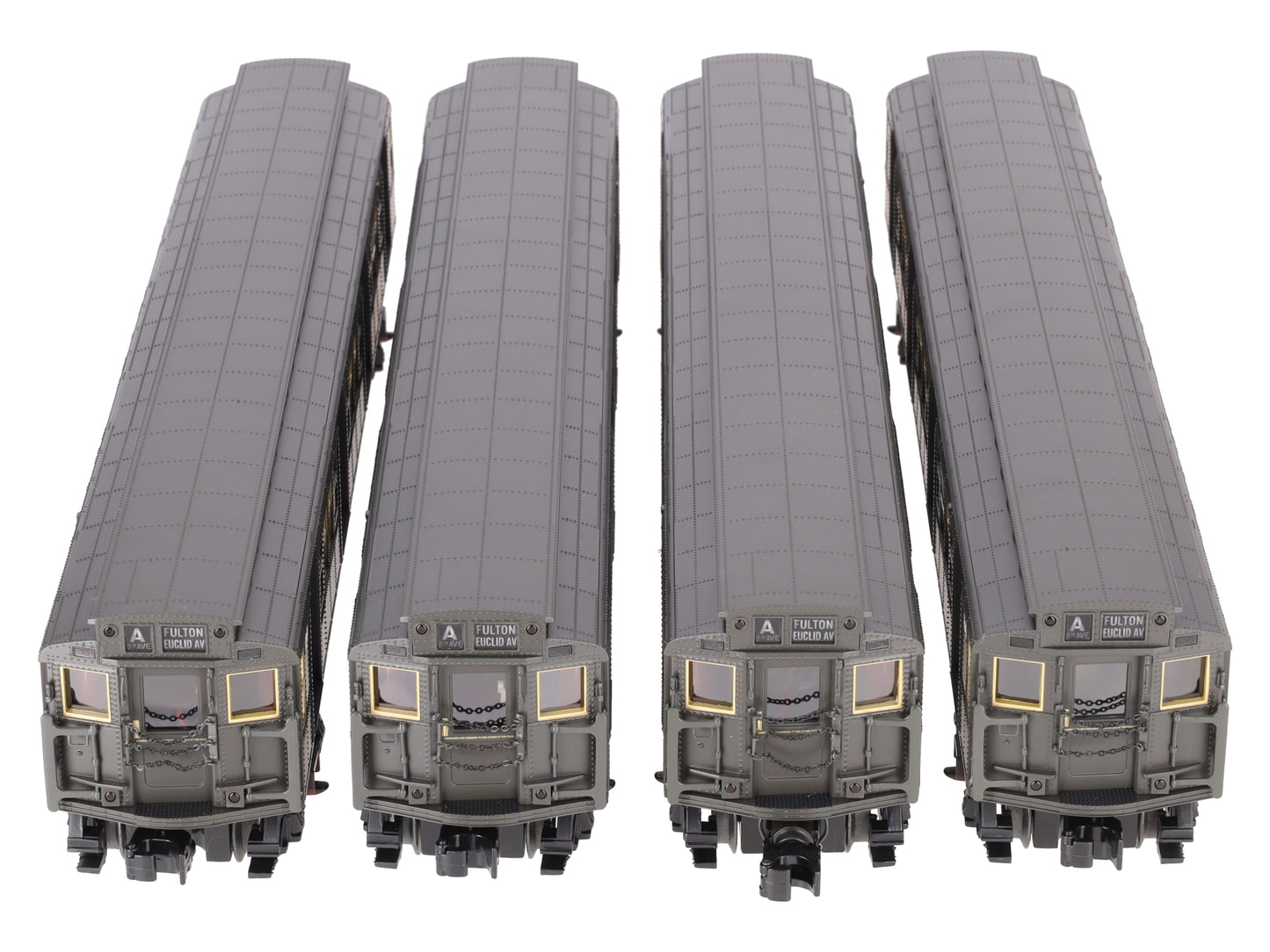 MTH 20-2554-1 O Premier R-1 Subway Passenger Set w/Proto-Sound 2.0 (Set of 4) EX/Box