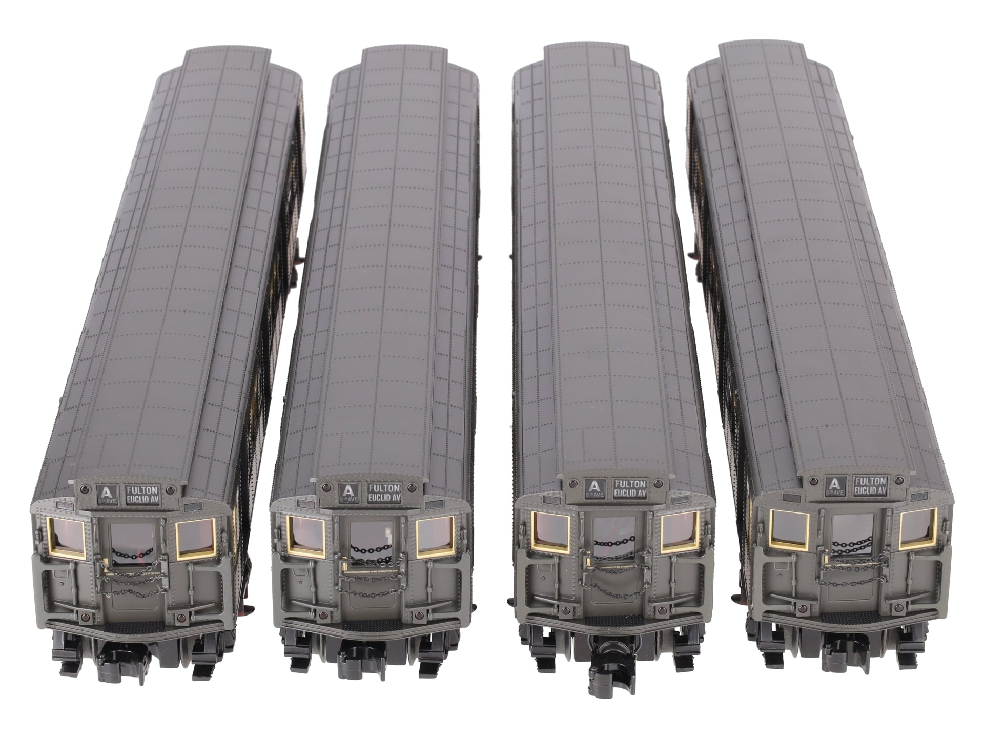 MTH 20-2554-1 O Premier R-1 Subway Passenger Set w/Proto-Sound 2.0 (Set of 4) EX/Box