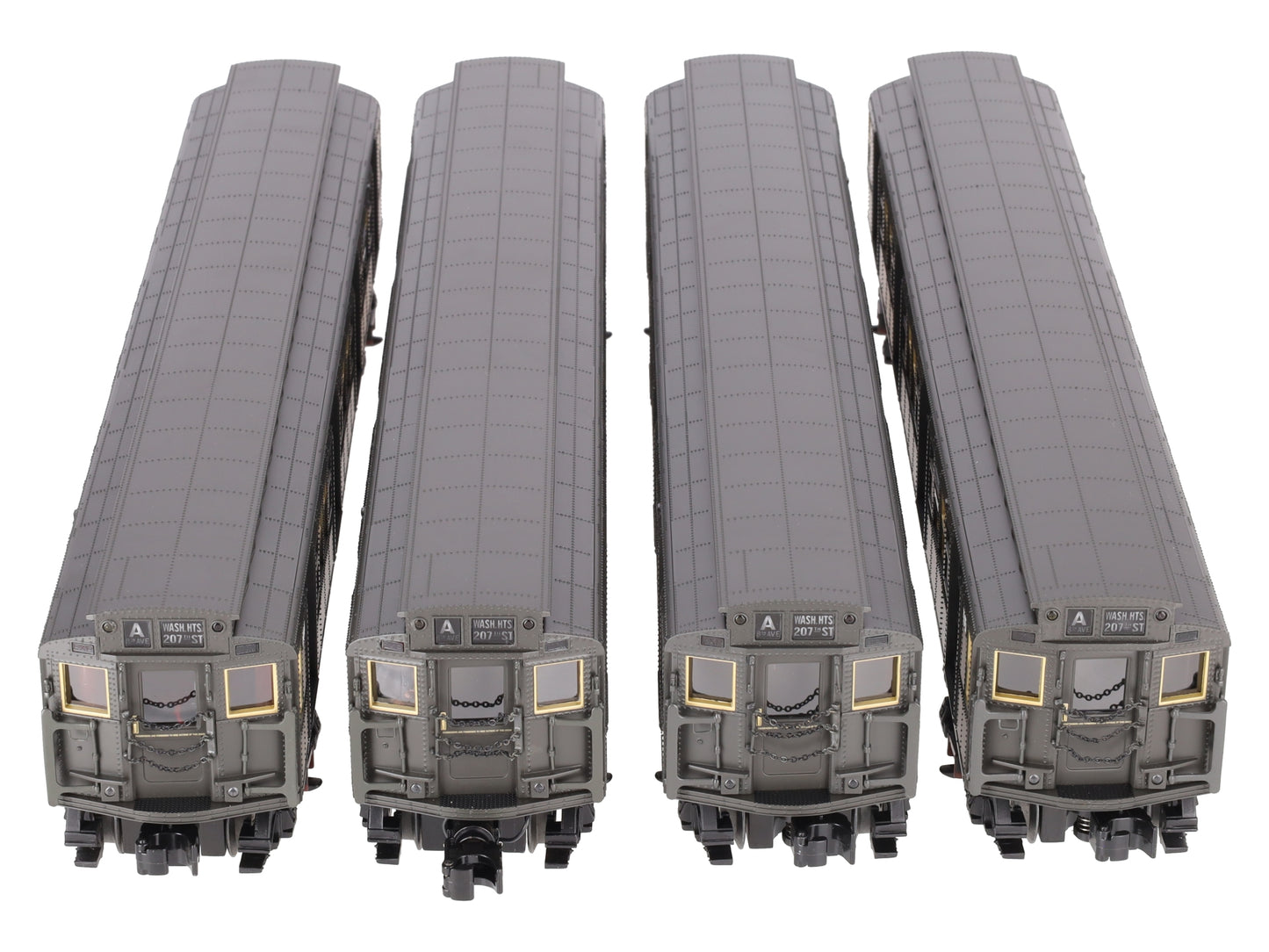 MTH 20-2554-1 O Premier R-1 Subway Passenger Set w/Proto-Sound 2.0 (Set of 4) EX/Box