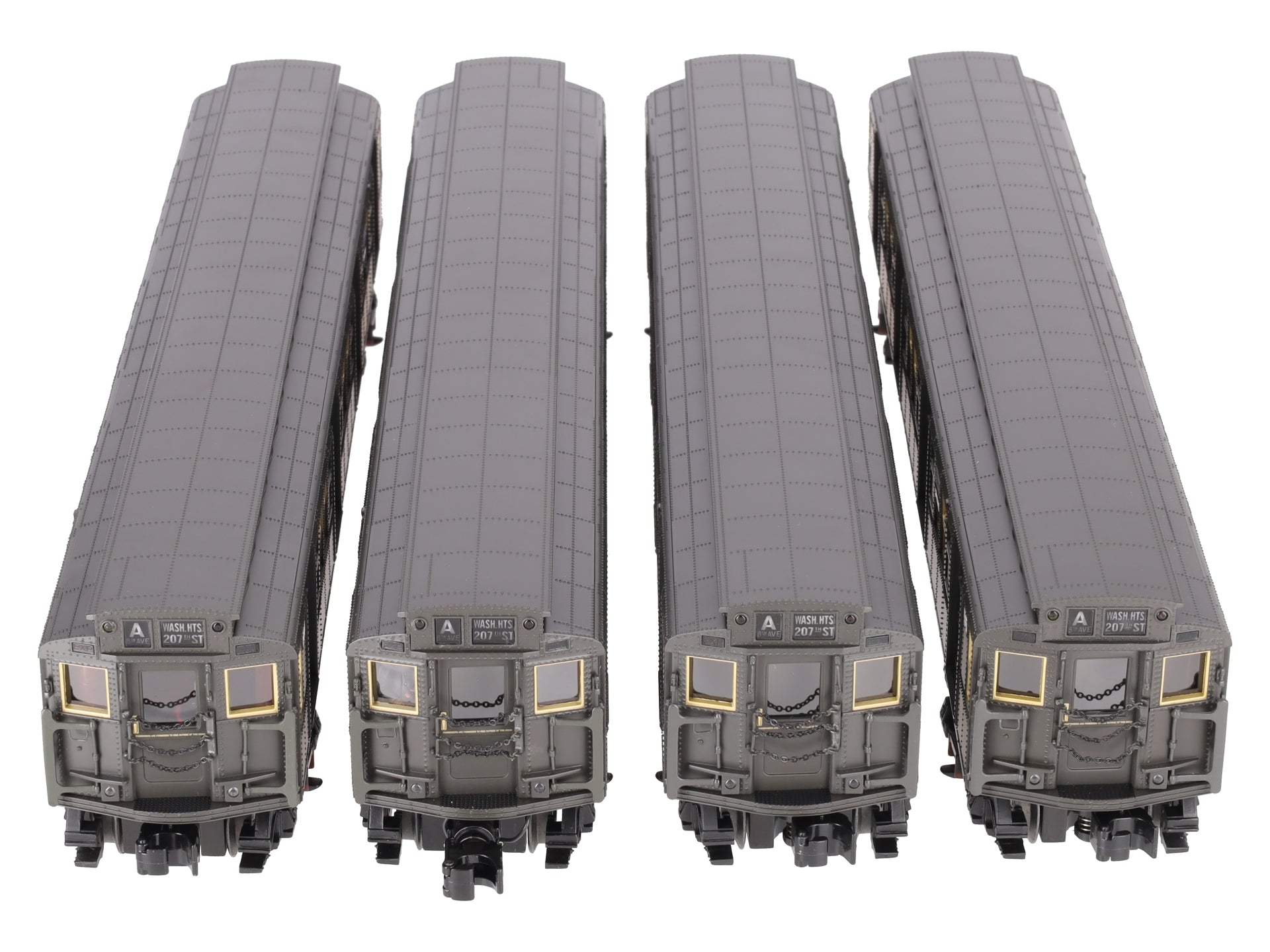 MTH 20-2554-1 O Premier R-1 Subway Passenger Set w/Proto-Sound 2.0 (Set of 4) EX/Box
