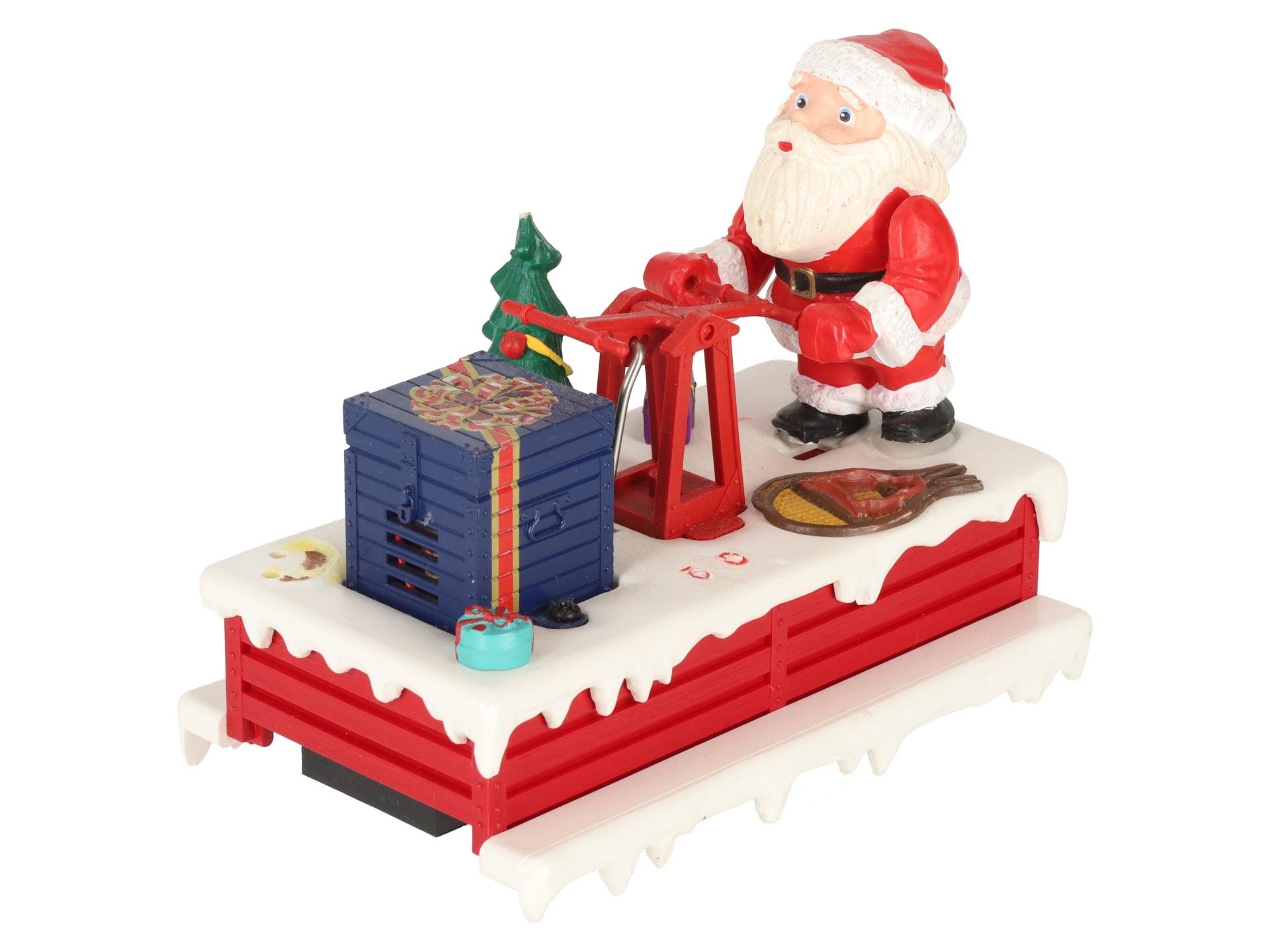 LGB 21010 G Scale Santa Claus Operating Hand Car VG/Box