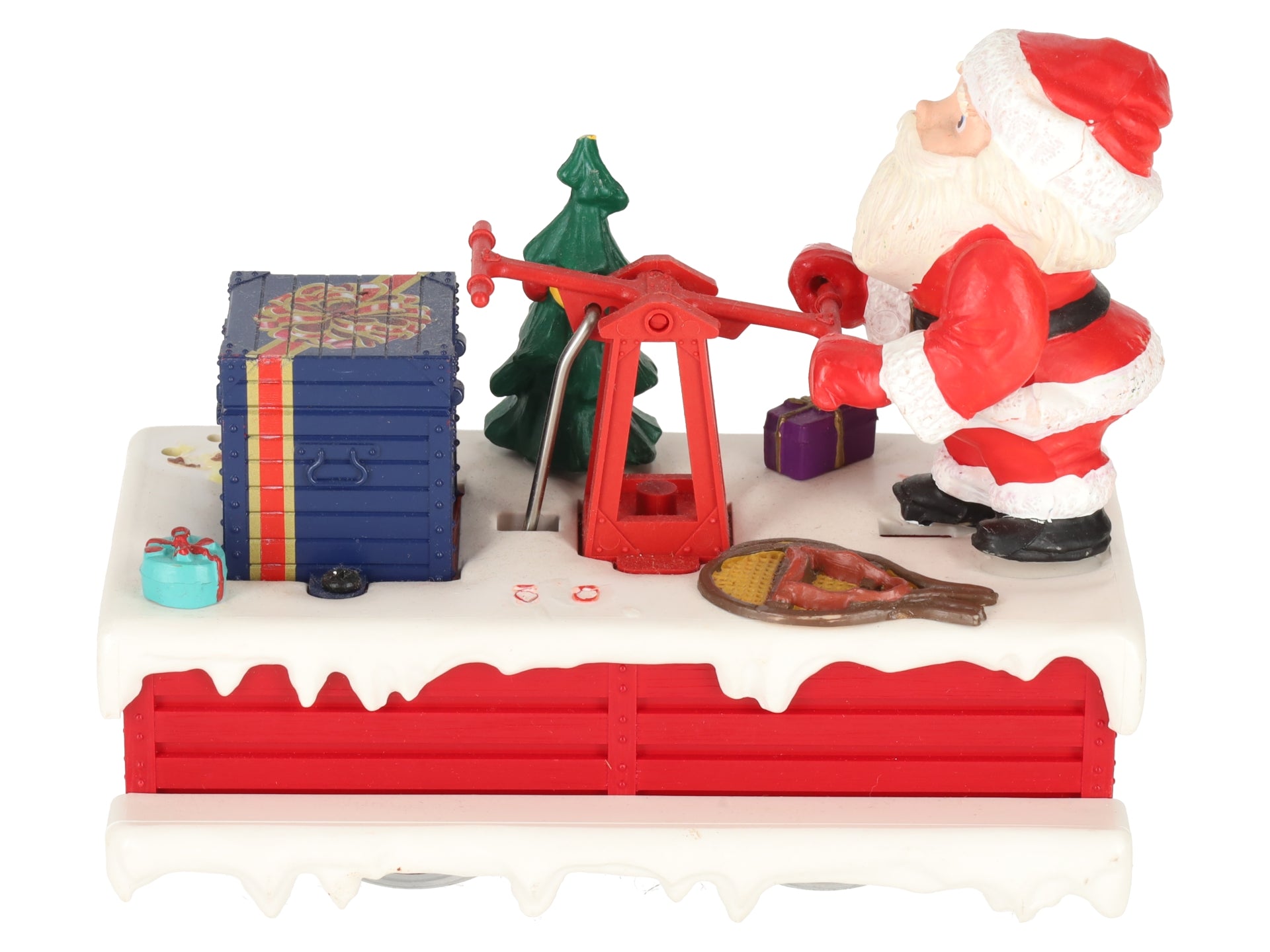 LGB 21010 G Scale Santa Claus Operating Hand Car VG/Box
