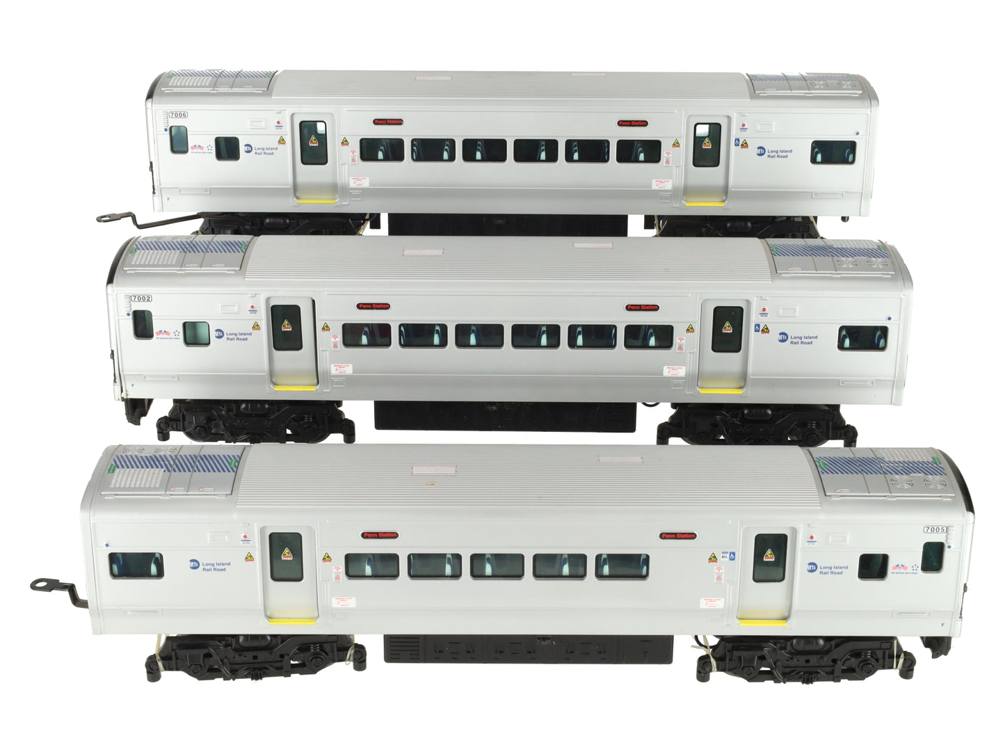 Lionel 6-30114 O Gauge Long Island Railroad M7 Anniversary Commuter Train Set EX
