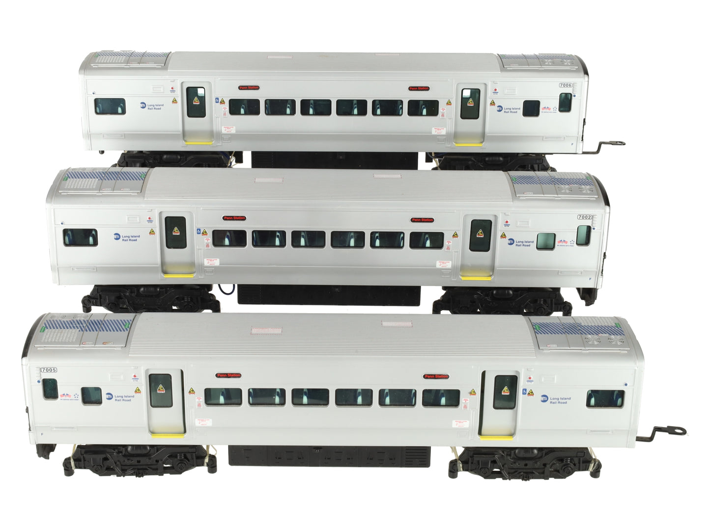 Lionel 6-30114 O Gauge Long Island Railroad M7 Anniversary Commuter Train Set EX