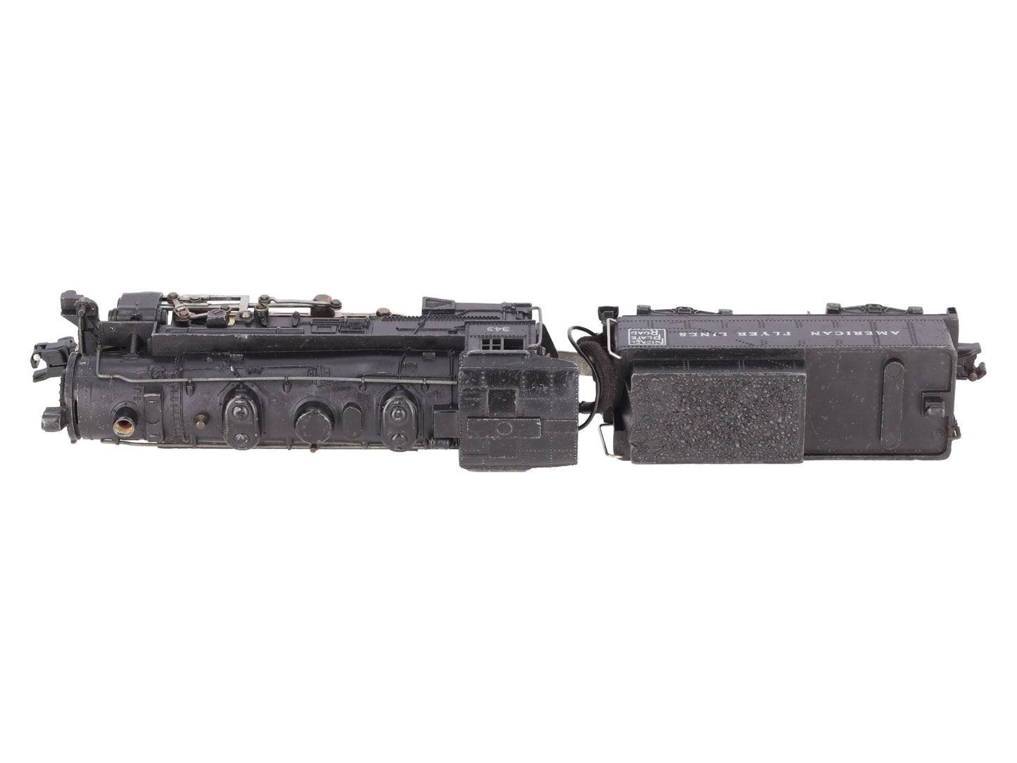 American Flyer 343 Vintage S Gauge Nickel Plate Road 0-8-0 Steam Switcher VG