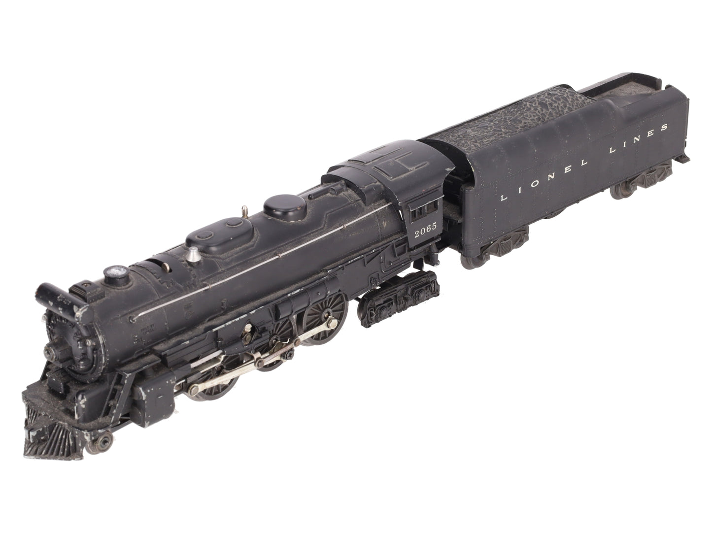 Lionel 2065 Vintage O 4-6-4 Small Hudson Steam Locomotive & 2046W Tender VG