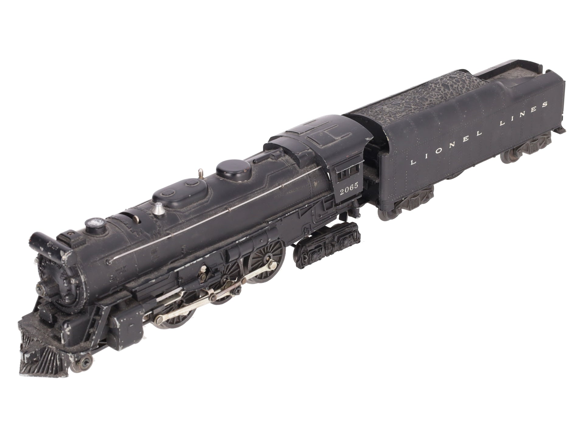 Lionel 2065 Vintage O 4-6-4 Small Hudson Steam Locomotive & 2046W Tender VG