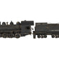 O 2-Rail BRASS 0-6-0 Steam Locomotive & Tender - Painted