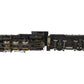 O 2-Rail BRASS 0-6-0 Steam Locomotive & Tender - Painted