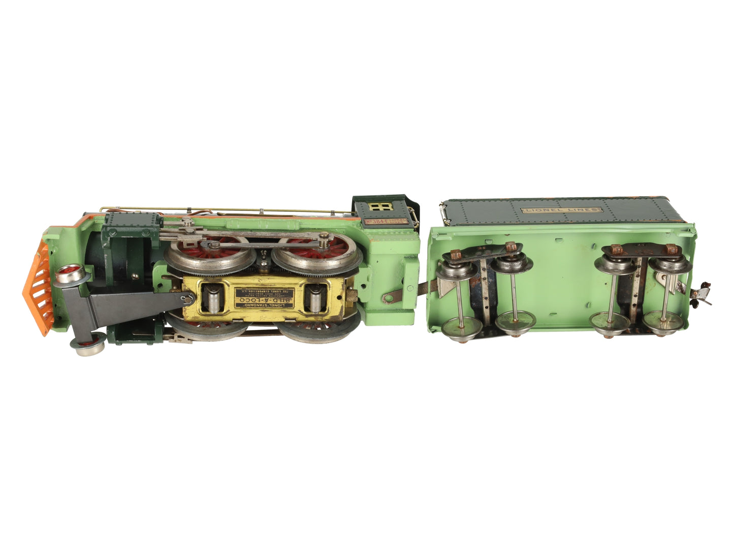 Lionel 384E Vintage Standard Gauge Custom 2-4-0 Steam Locomotive w/ Tender