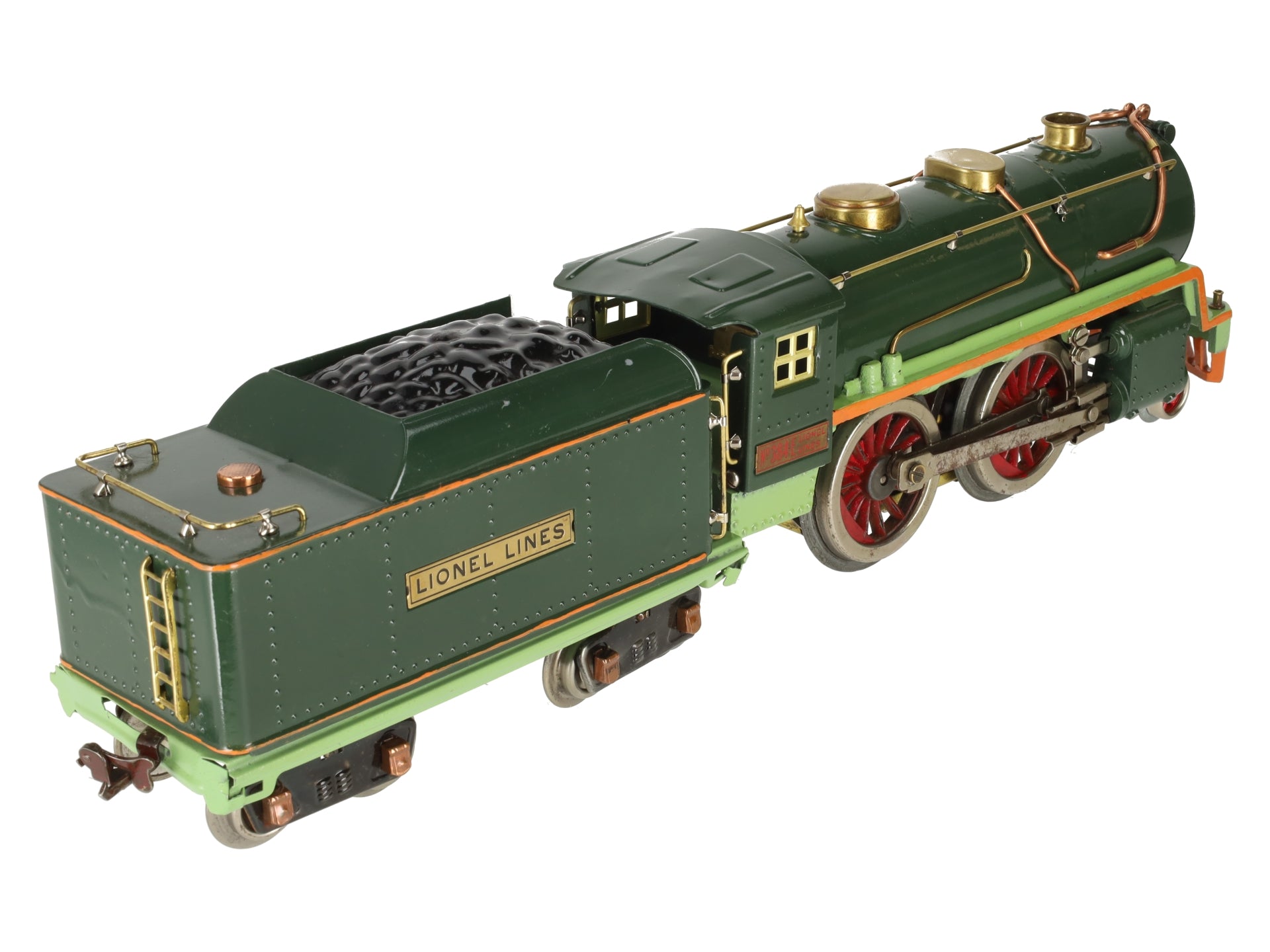 Lionel 384E Vintage Standard Gauge Custom 2-4-0 Steam Locomotive w/ Tender