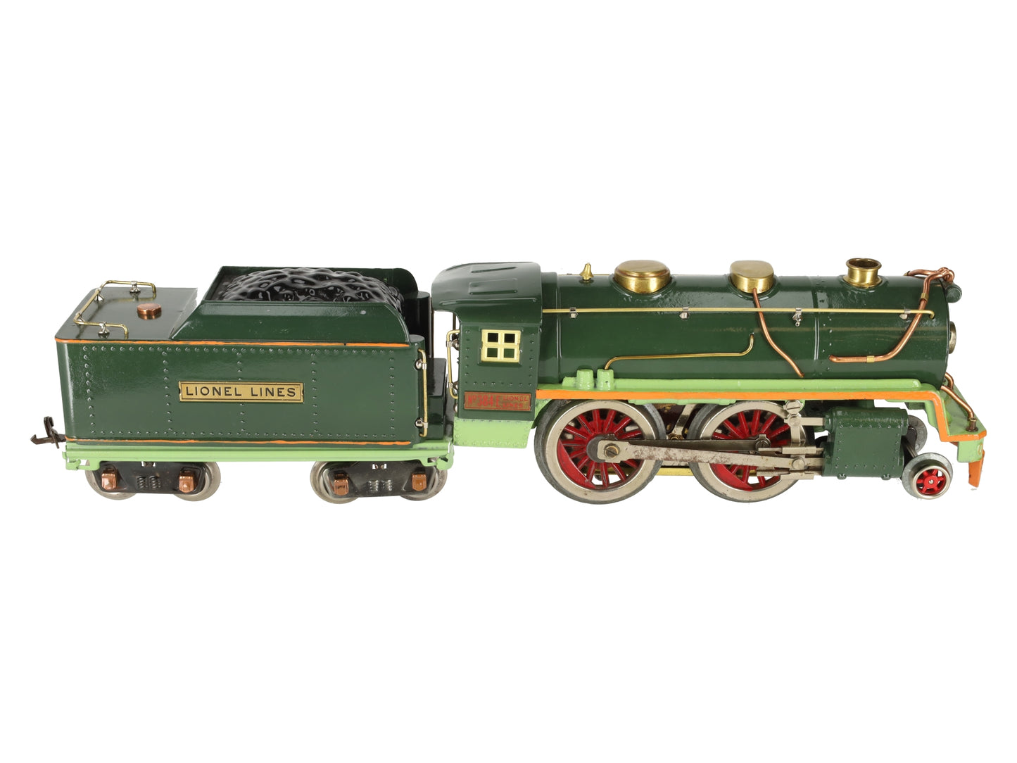 Lionel 384E Vintage Standard Gauge Custom 2-4-0 Steam Locomotive w/ Tender