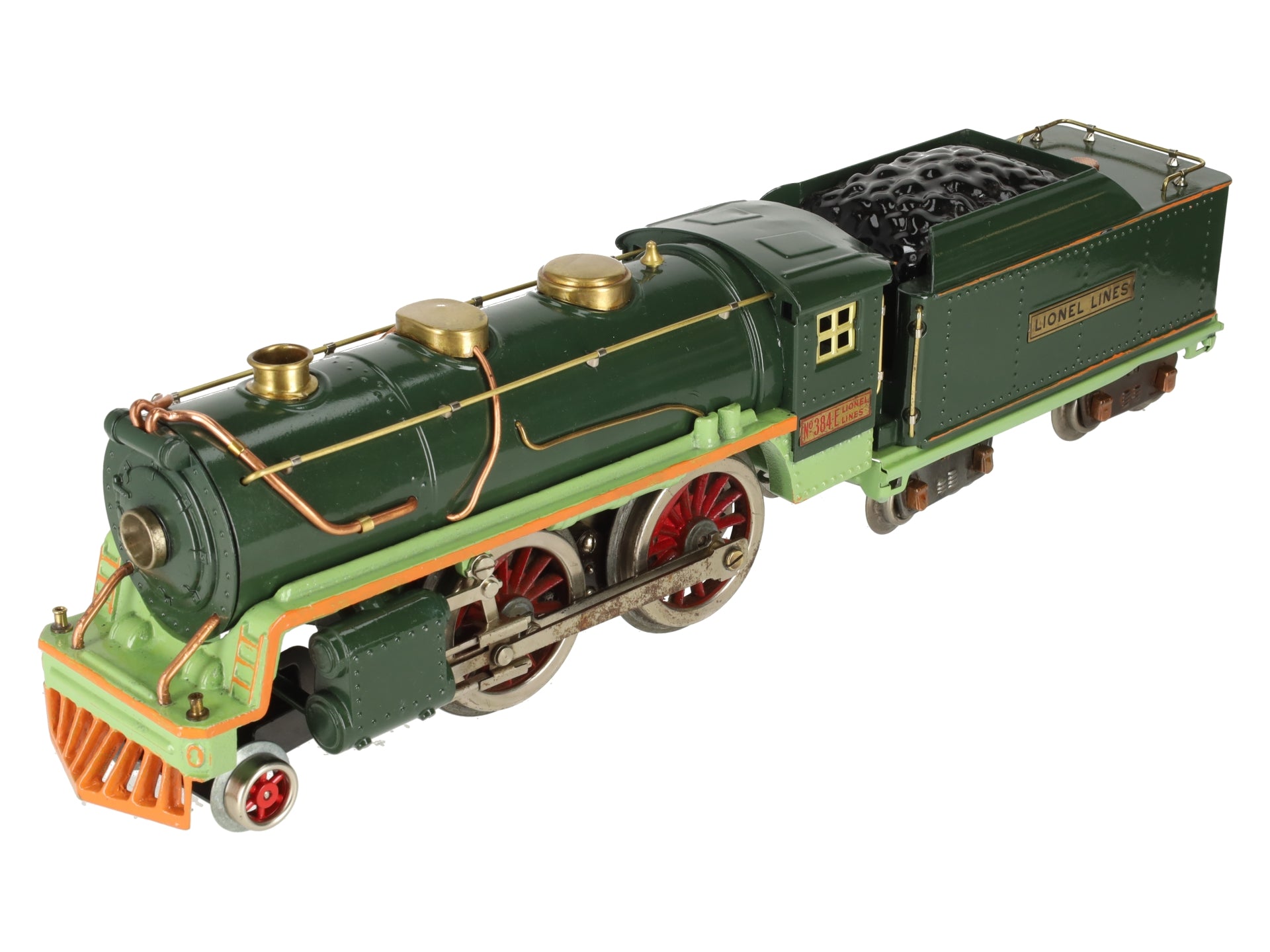 Lionel 384E Vintage Standard Gauge Custom 2-4-0 Steam Locomotive w/ Tender