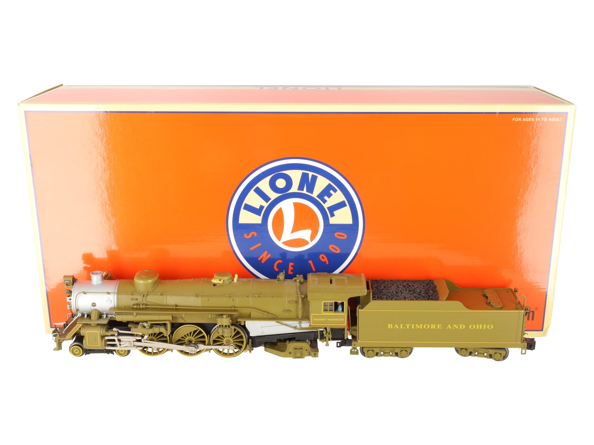 Lionel 6-85171 O Baltimore & Ohio BTO Pacific Steam with Bluetooth #5300 EX/Box