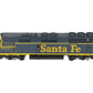 US Hobbies O Scale BRASS Santa Fe EMD F45 Diesel Locomotive #5900 EX