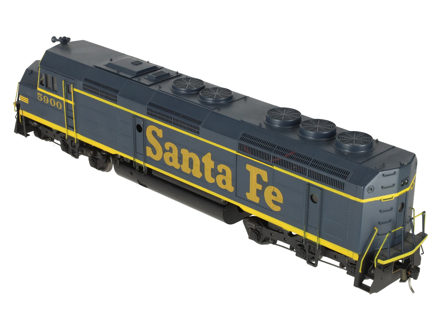 US Hobbies O Scale BRASS Santa Fe EMD F45 Diesel Locomotive #5900 EX