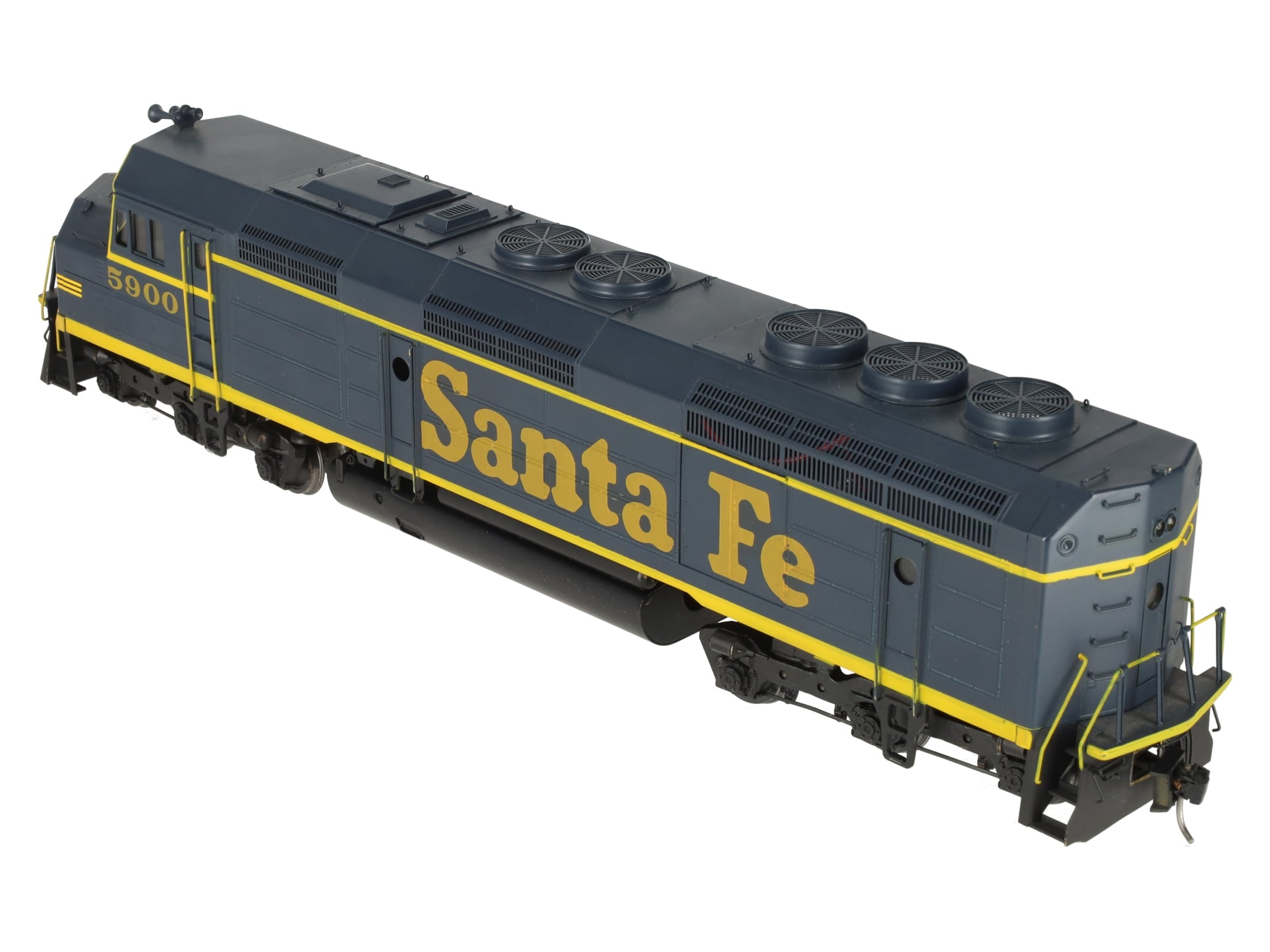 US Hobbies O Scale BRASS Santa Fe EMD F45 Diesel Locomotive #5900 EX