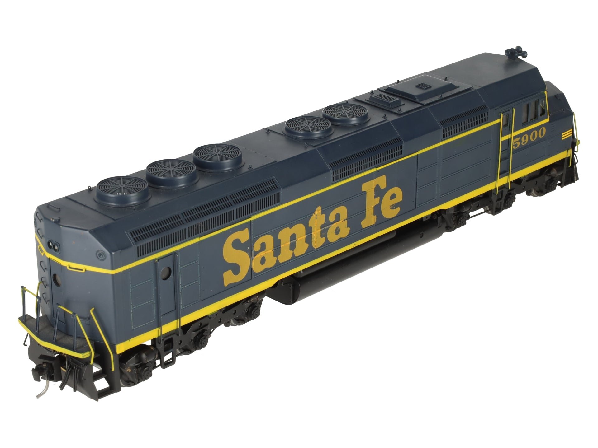 US Hobbies O Scale BRASS Santa Fe EMD F45 Diesel Locomotive #5900 EX