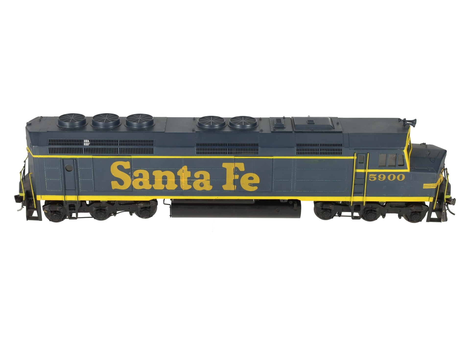 US Hobbies O Scale BRASS Santa Fe EMD F45 Diesel Locomotive #5900 EX