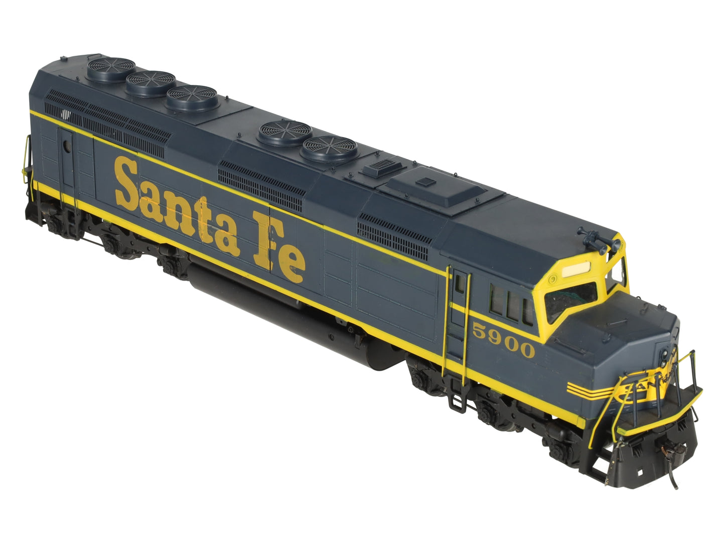 US Hobbies O Scale BRASS Santa Fe EMD F45 Diesel Locomotive #5900 EX