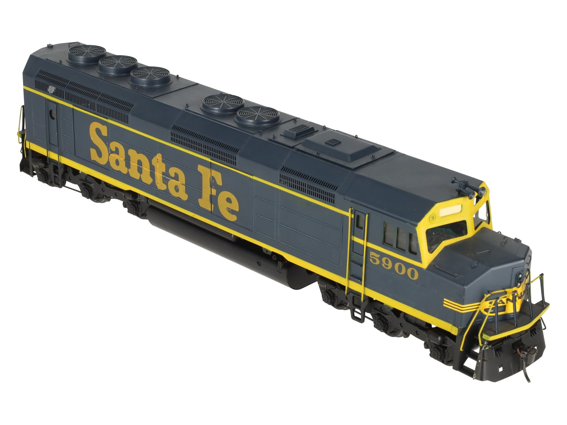 US Hobbies O Scale BRASS Santa Fe EMD F45 Diesel Locomotive #5900 EX
