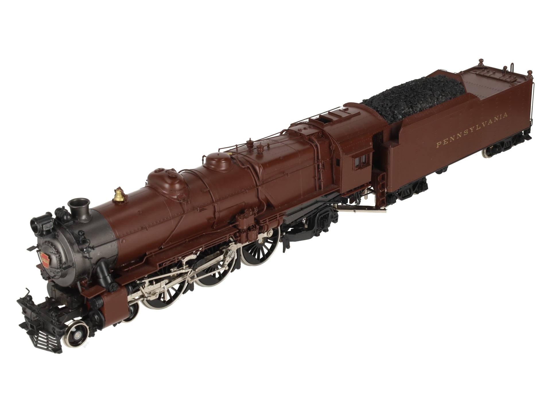 Precision Scale Co. 15136-3 O Brass PRR 4-6-2 Steam Loco & Tender #5418 (2R)- FP EX/Box