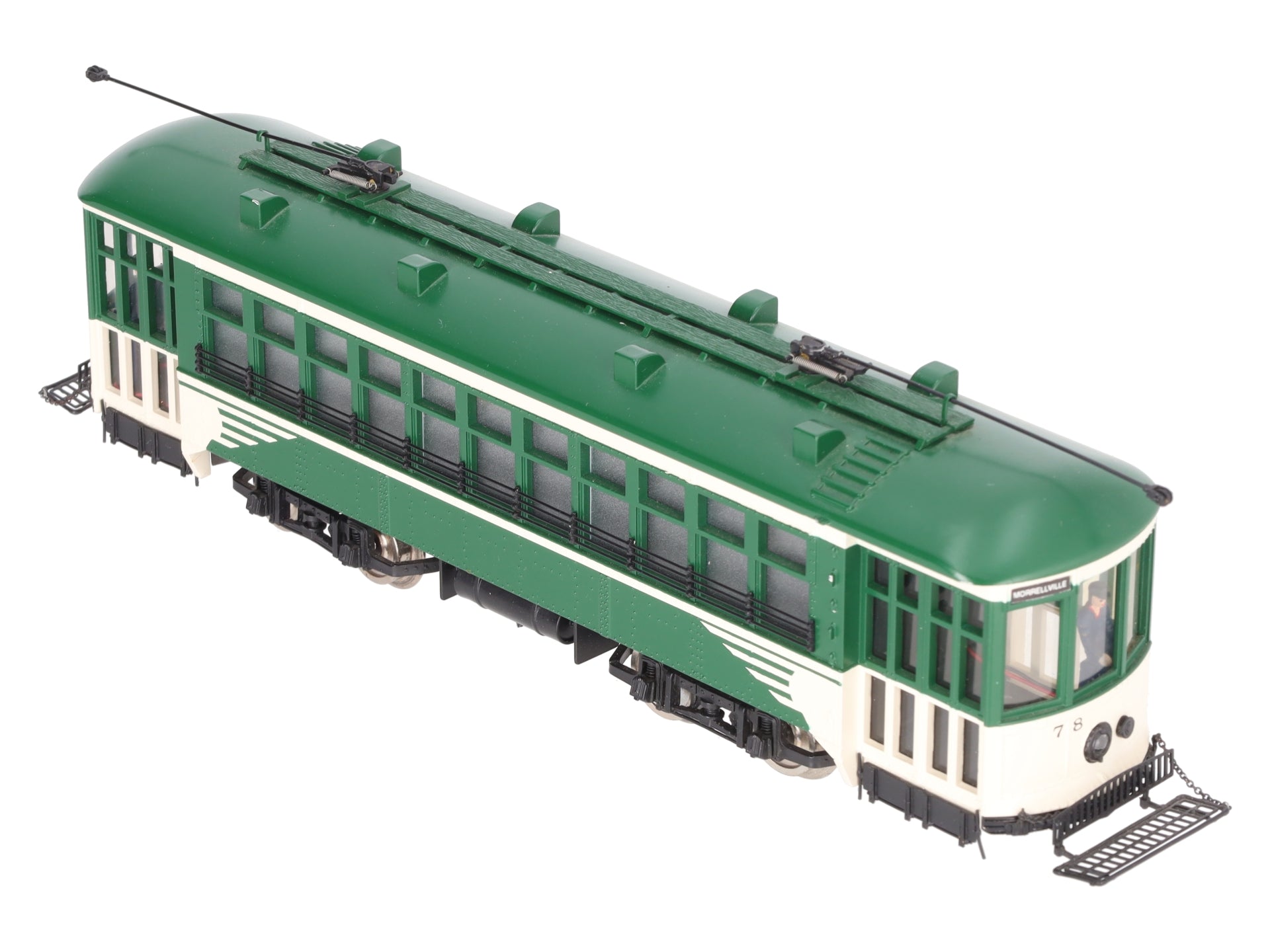 Western Hobbycraft O Scale BRASS San Francisco Powered Trolley #78 EX/Box