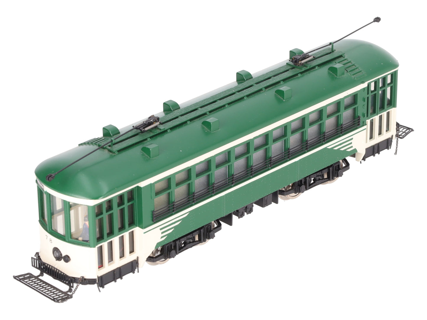 Western Hobbycraft O Scale BRASS San Francisco Powered Trolley #78 EX/Box